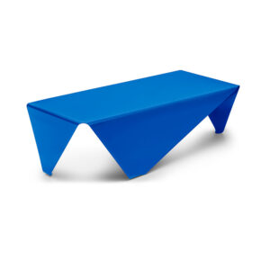 Mesa de Alumínio Azul